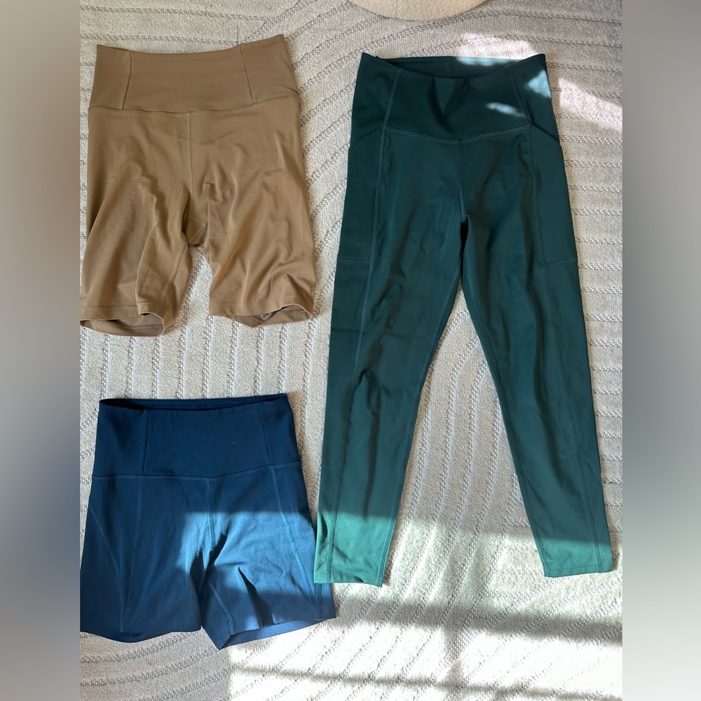 Girlfriend Collective BUNDLE - Size Small bottoms